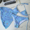 Sexy Three-Piece Bikini Set - Pure Desire Beach Swimwear Hot Seller