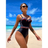 2025 New Western Style Bikini – Push-Up Strappy Backless One-Piece Swimsuit