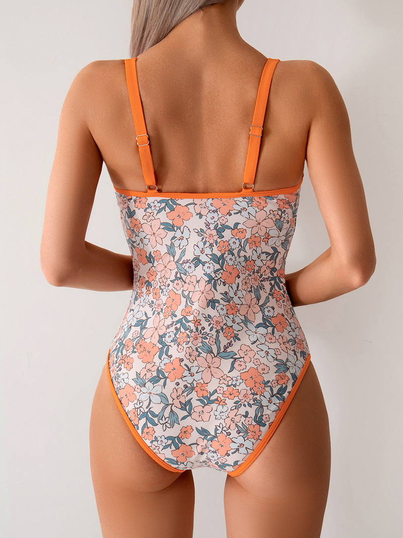 2025 Sporty One-Piece Swimsuit - Sexy European Bikini Style_05