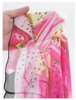 New European Style Bikini Cover-Up Set With Lily Print And Sexy Design