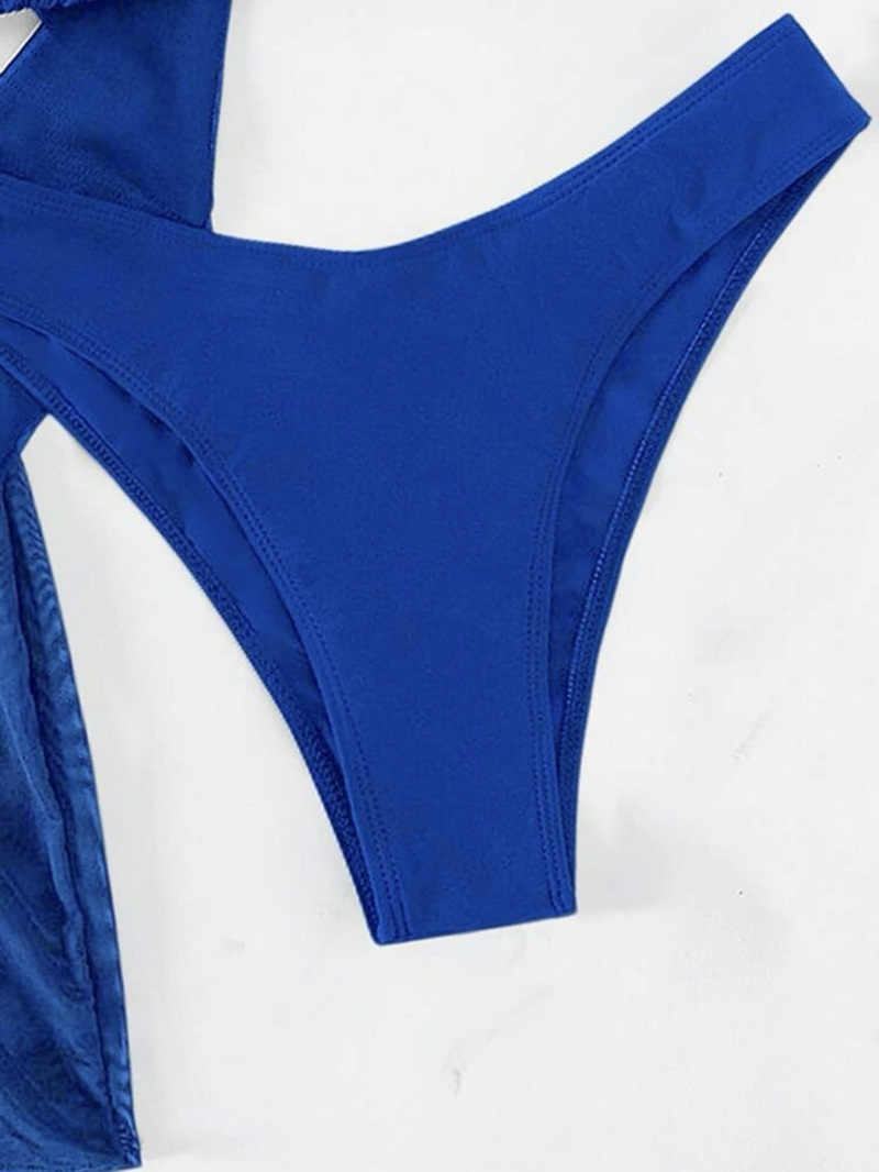 Sexy Three-Piece Mesh Bikini Set - Pure Desire Vibe Swimwear_6