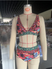 Sexy Two-Piece Printed Bikini - Pure Desire Women's Swimwear Hot Seller