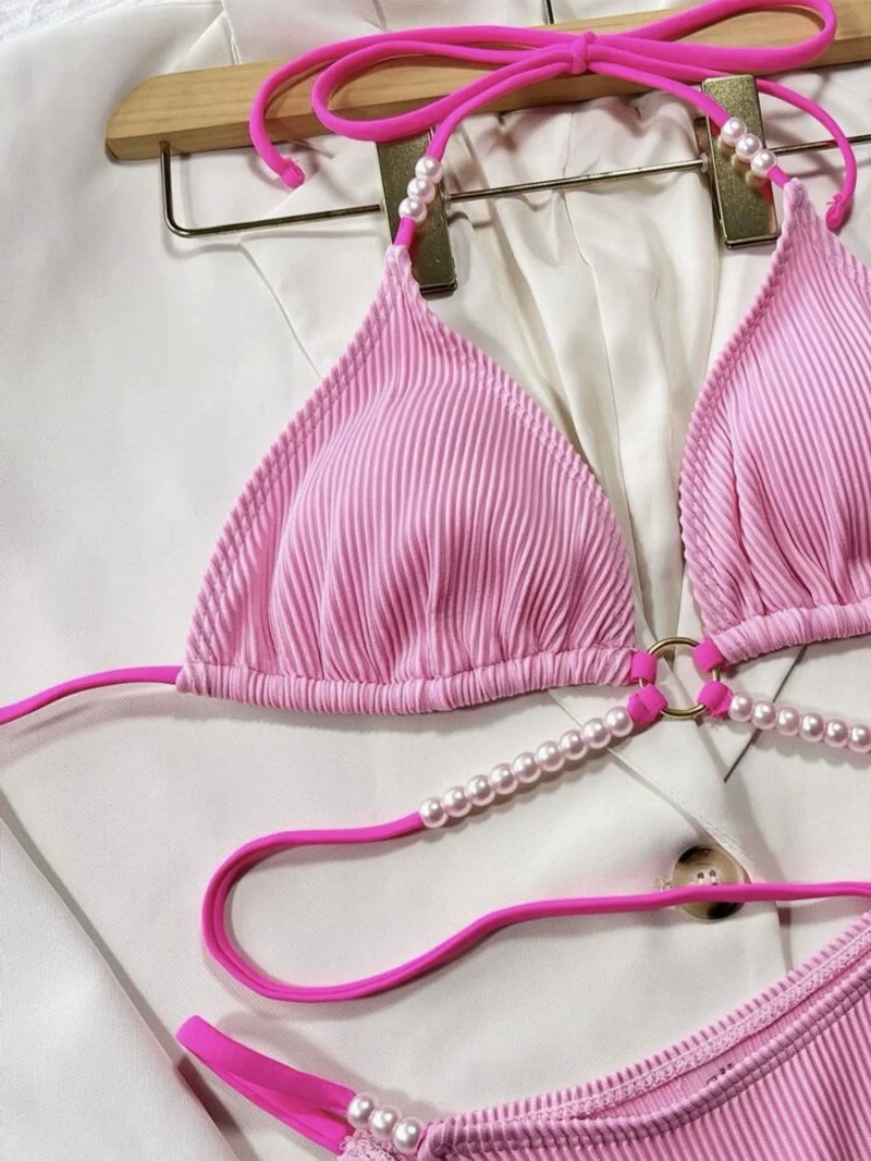 Sexy Pearl Two-Piece Bikini - Hot Seller Women's Swimwear_5