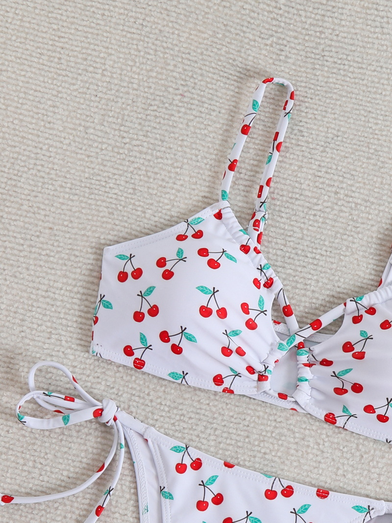 2025 Ins-Style Printed Bikini - European Sexy Lace-Up Swimsuit In Stock_26