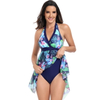 New Quick-Dry One-Piece Swimsuit for Women - Plus Size Modest Slimming Spa Bikini European Style