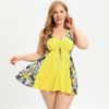 2025 New European Plus Size Women's Conservative Two-Piece Swimwear